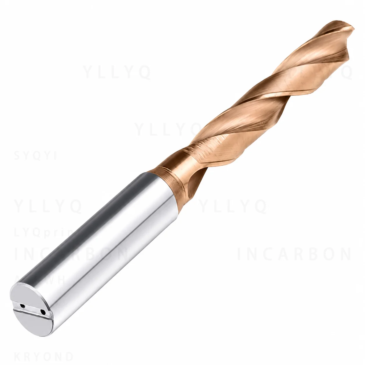3D Carbide Drill Bits D1-D16 Shank Diameter D4 D6 D8 D10 D12 D16 External Internal Cooling Coated CNC Metal Hole Drill