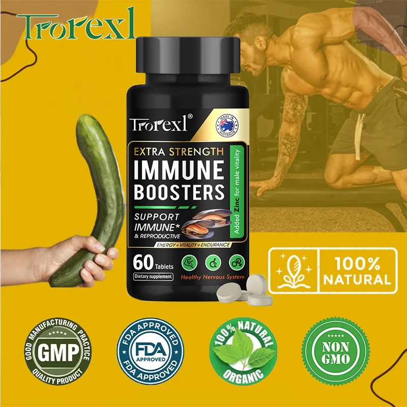 Immune Booster Zinc Supplement, Supports Reproductive Health Natural Energizer