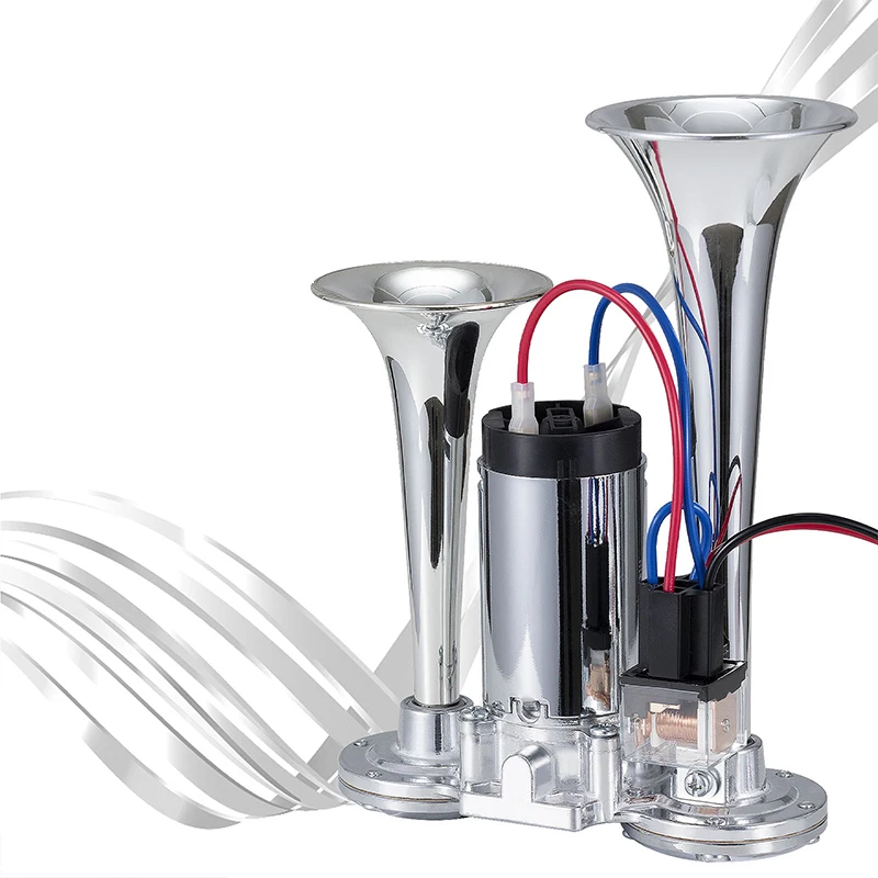 

24V Super Loud Waterproof Motorcycle Combo Horn, Gas Horn, General Motors Electric Horn