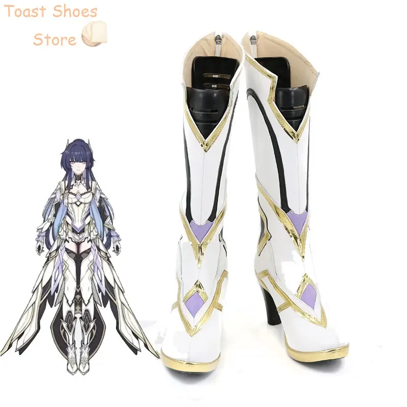 Game Honkai Impact 3 Herrscher of Origin Cosplay Schoenen Halloween Carnaval Laarzen Cosplay Prop PU Lederen Schoenen Kostuum Prop