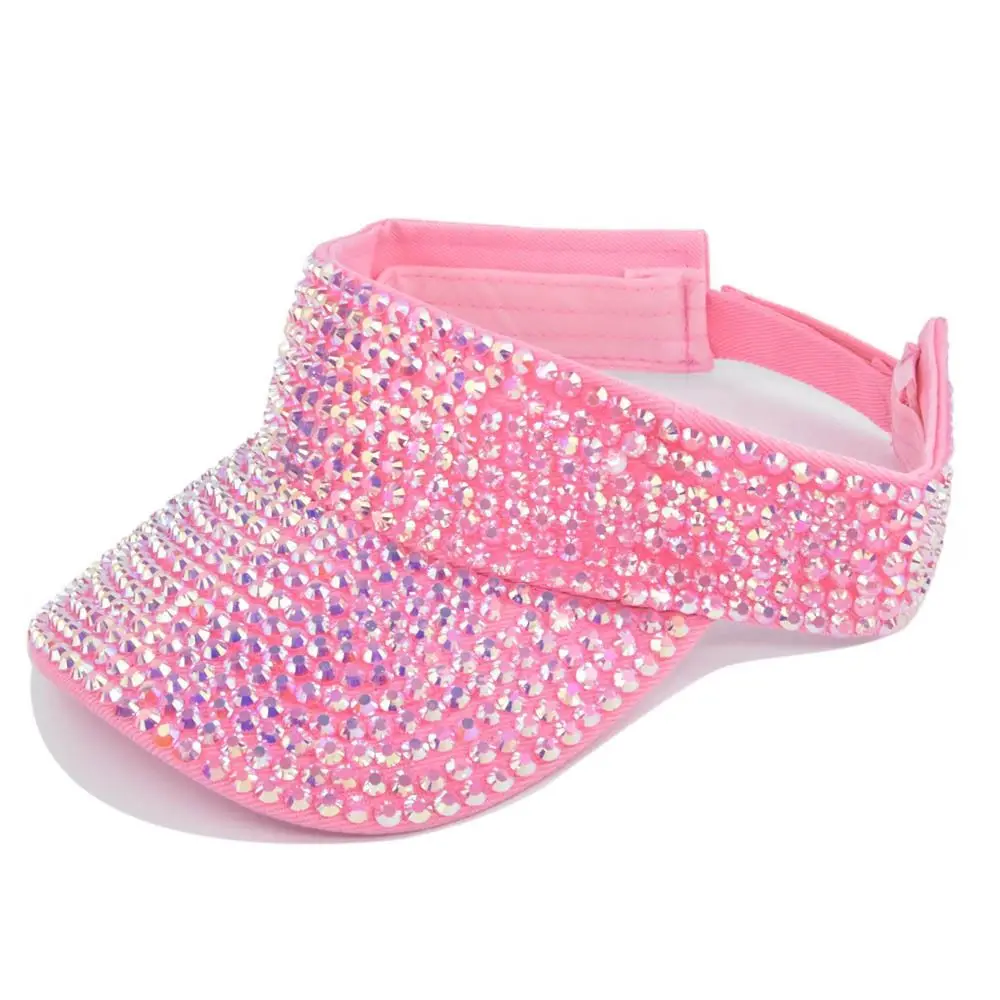 

Simple Men Diamond Sun Hats Beach Hats Sports Cap Korean Style Hats Rhinestone Hats Baseball Caps Women cap