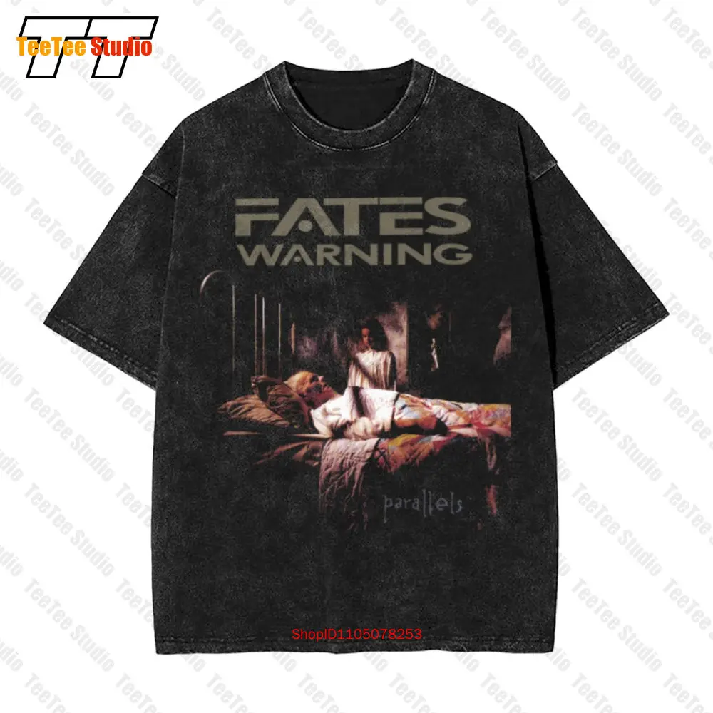 Inspired Fates Warning Parallels Vintage Oversized T-Shirt 5THV