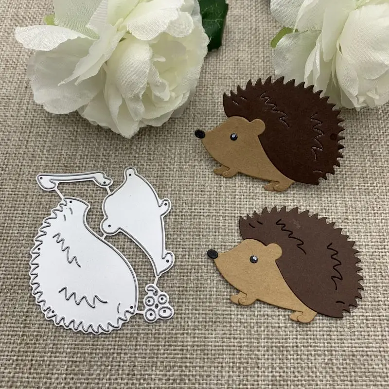 Hedgehog Metal Cutting Dies For DIY Scrapbooking Decorative Embossing Handcraft Die Cutting Template Mold