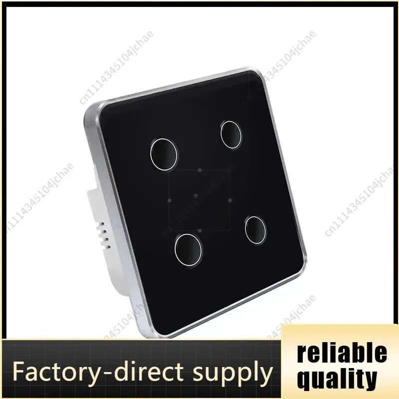 EE  Matter Over WiFi EU Wall Light Switch 1 2 3 4 Gangs Neutral Required with Touch Panel SmartThings App Homekit