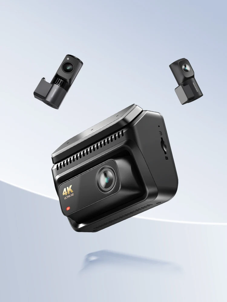 DDPAI Z60T Dashcam 3-Kanal HDR Vorne 4K Hinten 2K Innenraum 1080P Nachtsicht ADAS GPS WiFi 6 24H Parküberwachung Auto-DVR