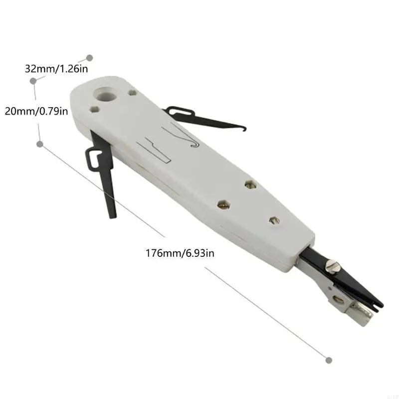 E1PF RJ11 RJ45 Điện thoại Telecoms Cáp Đập bộ công cụ mạng công cụ uốn cong Công cụ lắp đặt dây cắt dây
