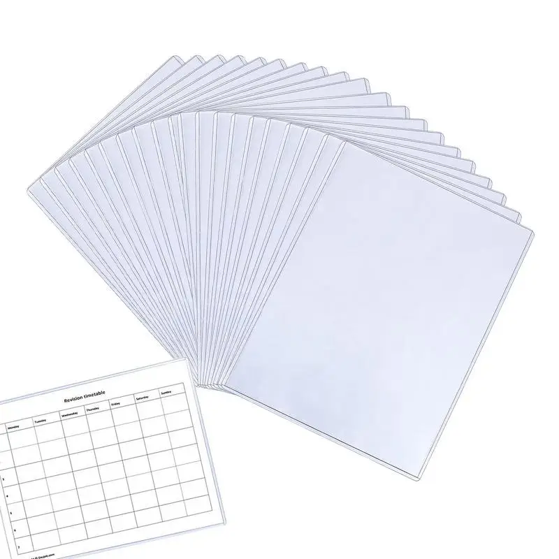 

Magazines Toploader 8.5 X 11inch Clear Sheet Protectors Photo Sleeve Document Holder 20PCS Photo Sleeve Document Holder For