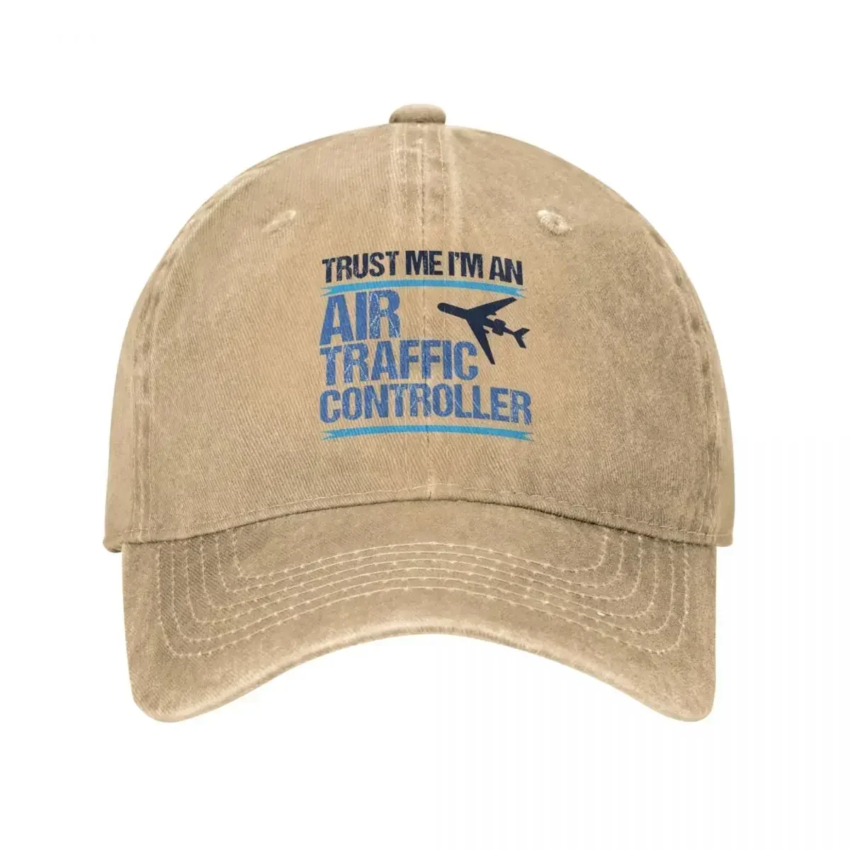 New Trust Me Washed Baseball Cap I am An Air Traffic Controller Casual Trucker Hat Female Male Outdoor Sport Design Baseball Cap