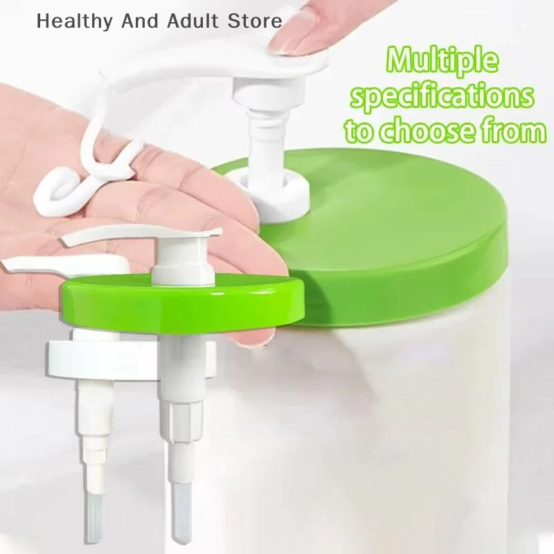 Pump Dispenser For Moisturising Cream 453g 550g 566g/20oz Pump Head With Lid Compatible With Body Moisturizer Cream Replacement