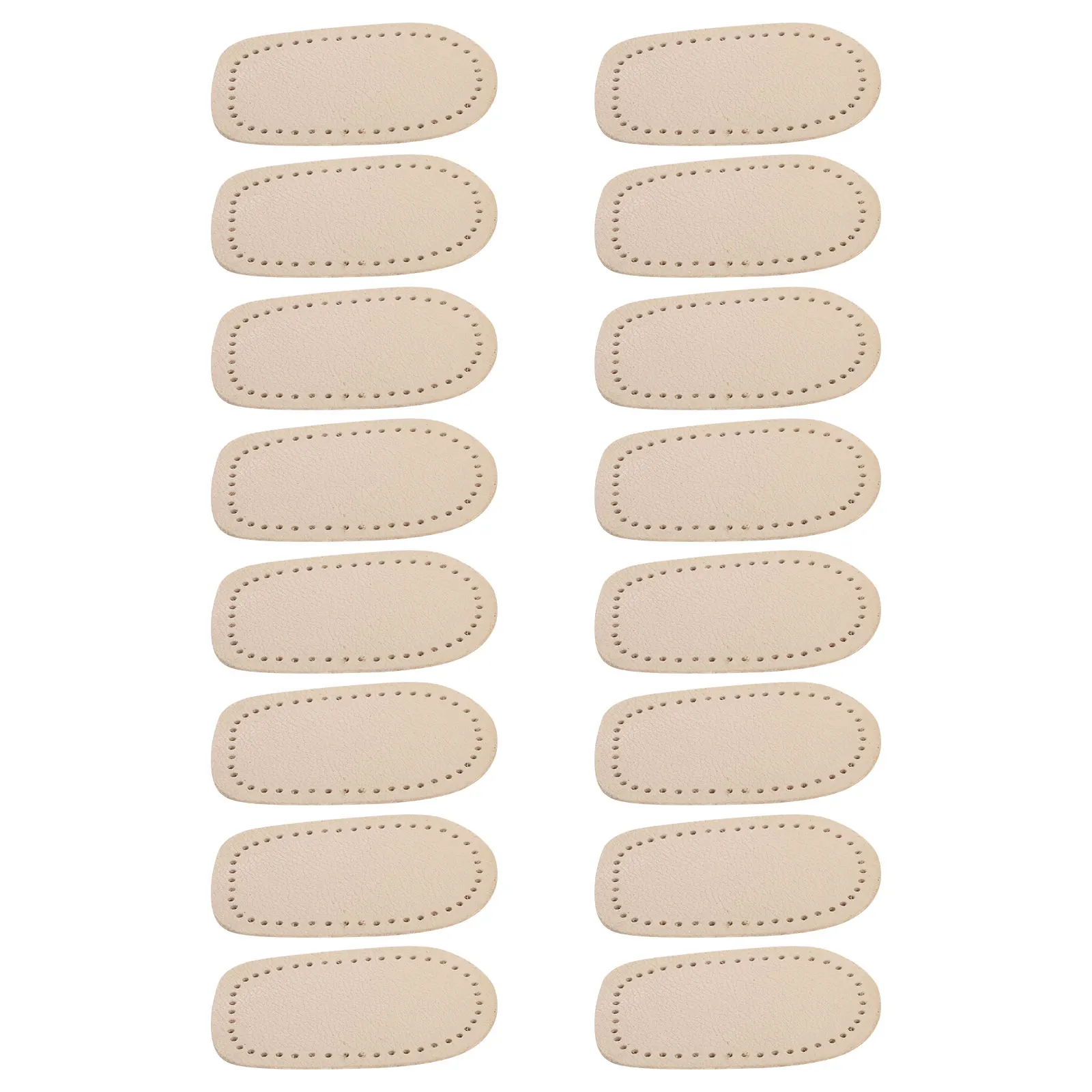 

8 Pairs Rear Half Heel Lifts Shoes Sole Pads Cloth Mats Women Insoles Comfort Premium Cow Protect Feet Shock Absorption