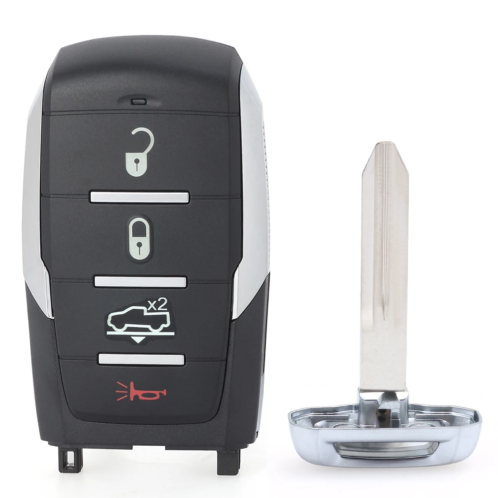 KEYECU OHT-4882056 الذكية بدون مفتاح مفتاح بعيد فوب ل دودج رام 1500 بيك اب 2019 2020 2021 2022 2023 2024 68291688 68442906 #2
