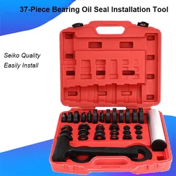 37 pcs/set Sealed bearing mounting kit Oil seal installation tools Bearing removal and installation tools Multi-functional tools