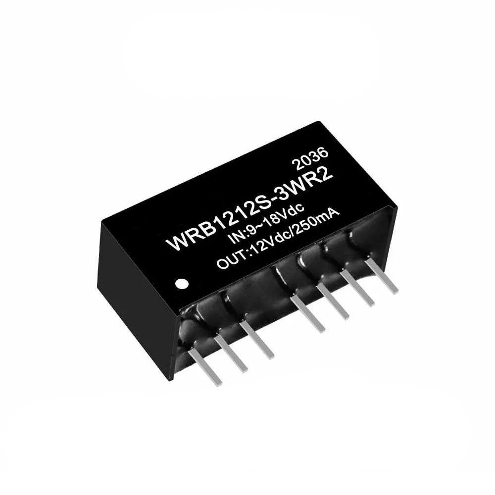 

1pcs WRB1212S-3WR2 WRB1212 9~18V to 12V voltage stabilization single channel 3W Power module