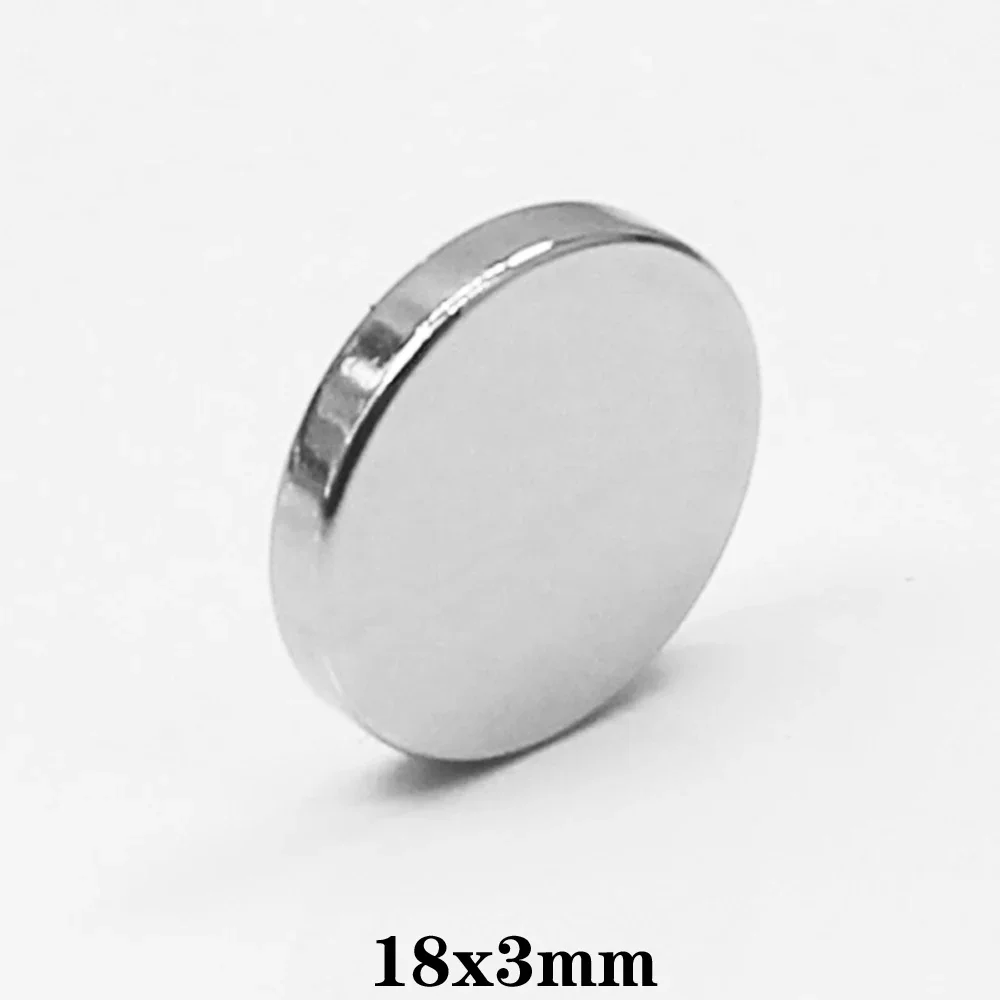 18x3mm 18x4mm 18x5 18x6 Neodymium Disc Magnet 18x3 18*4 Strong Powerful Magnets 18*5 18*6  Thick Round Rare Earth Magnet 18*3