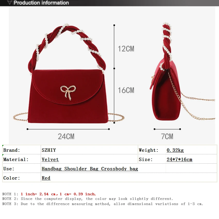 Small Square Bag Red Wedding Bag Designer New Women Fashionable and Luxurious Office Wedding Shoulder Bride Crossbody Handbag