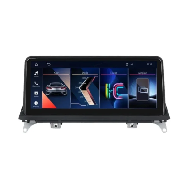MEKEDE CarPlay Autoradio Intelligente Systeme für BMW X5 E70 X6 E71 E72 2007-2013 CCC CIC Unterstützt Originalsystem und Kamera 10,25 Zoll Android Auto Videoplayer 1920*720 QLED Touchscreen