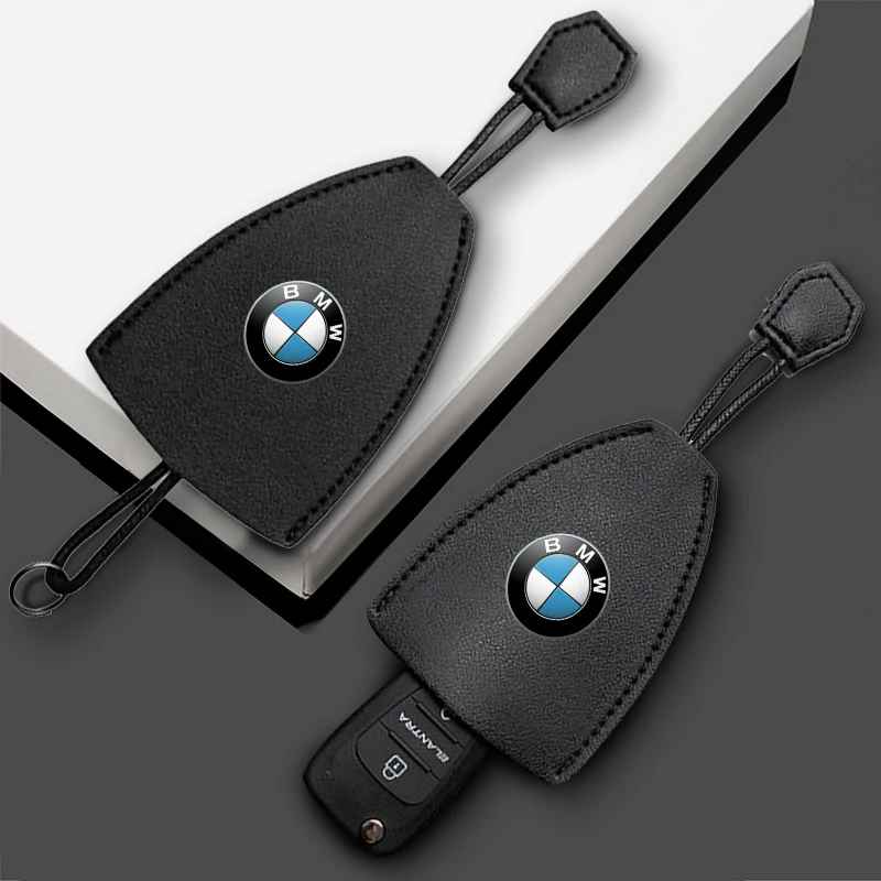 Car Key Chain Storage Bag Split Car Key Case Key Case Accessorie For BMW X3 X5 X6 F30 F34 F10 F20 G20 G30 G01 G02 1 3 5 7 Series