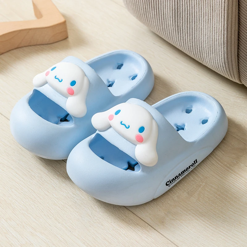 

New Sanrio Cartoon Girls Eva Slippers Fashionable Double Soft-Soled Non-Slip SandalsSummer Beach Water Shoes Indoor Outdoor