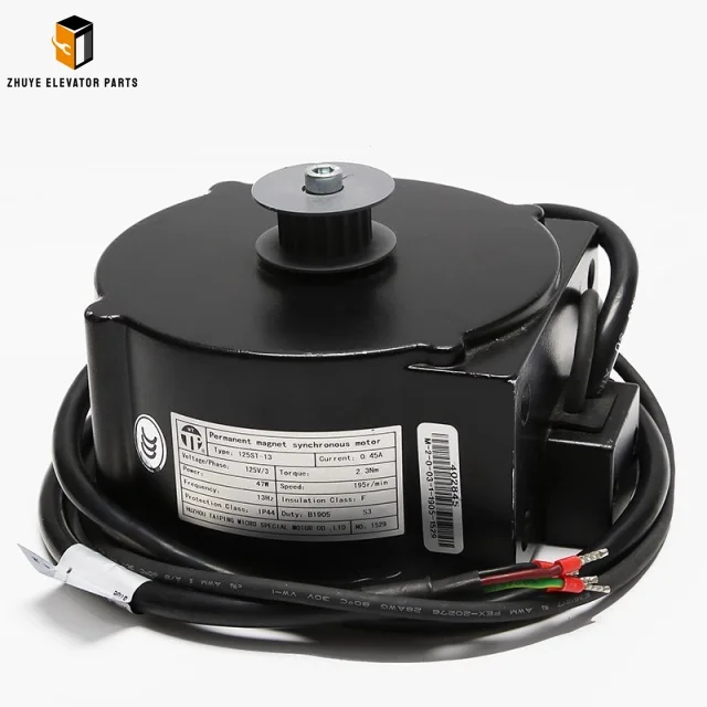 Moteur d'opérateur de porte d'ascenseur K300, moteur d'opérateur de porte 125ST-13, accessoires de moteur synchrone à aimant Permanent, pièces de levage