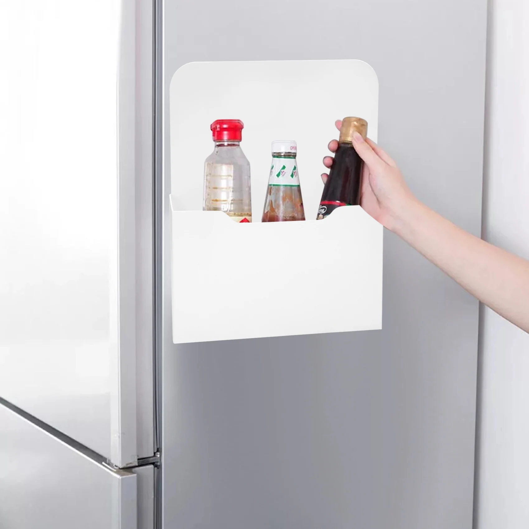 Magnetic File Holder, Size Refrigerator Storage Pocket for Whiteboard, Office, Refrigerator, Locker (L, M and )