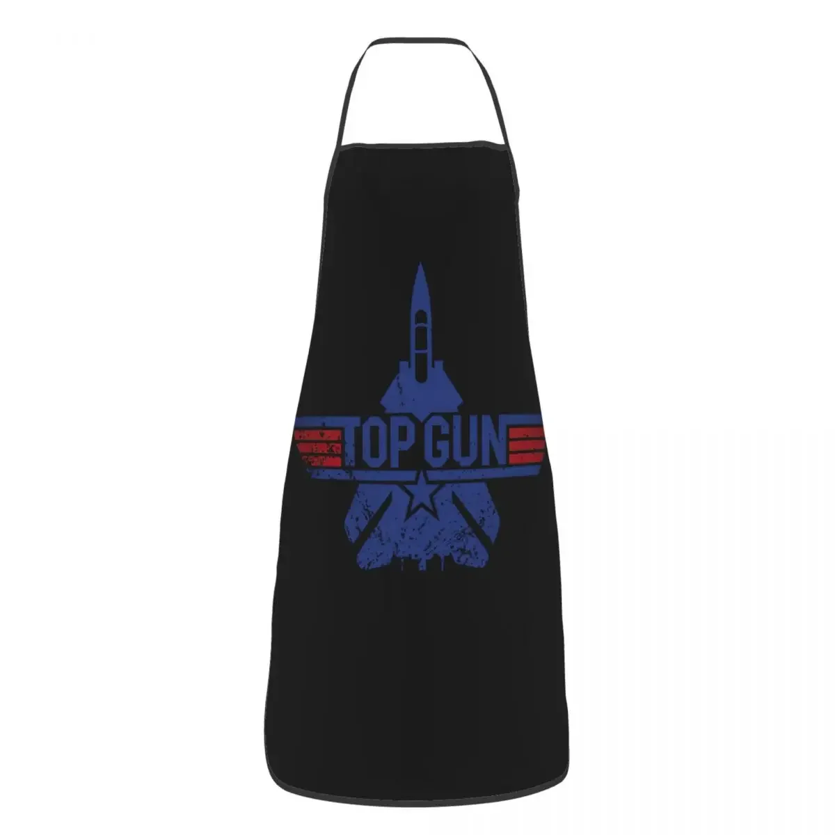 Top Gun Fighter Jets Apron Women Men Maverick Film Adult Unisex Kitchen Chef Bib Tablier Cuisine Cooking Baking Gardening