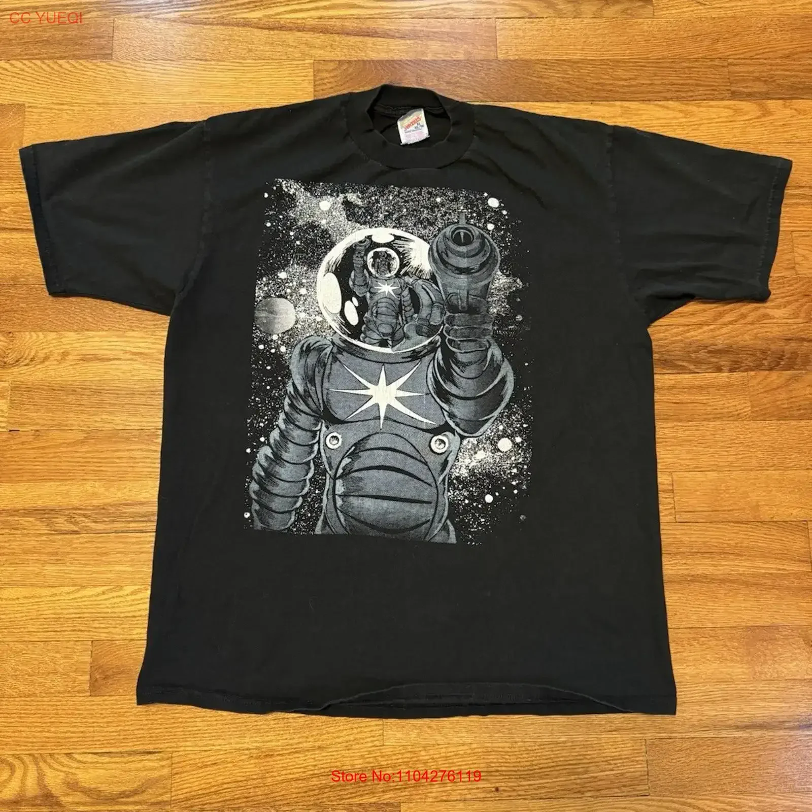 90s Nik Turner Space Ritual vintage T shirt rare rock Hawkwind band tee vintage Washed Stretched Comfortable streetwear