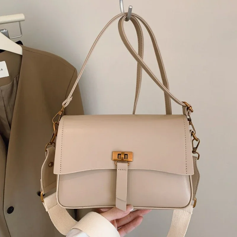 高品質のレザークロスボディバッグ女性用ショルダーメッセンジャーハンドバッグ人気のクラシックエレガントな高級ブランドレディース