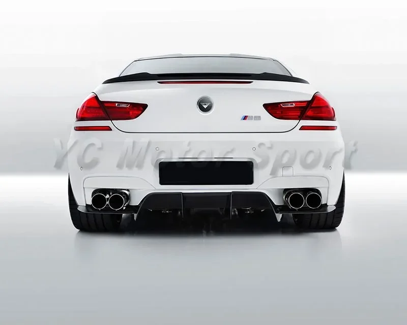 

Car Accessories Carbon Fiber VRS Style Rear Diffuser Fit For 2012-2014 6 Series F06 F12 F13 M6 Rear Diffuser