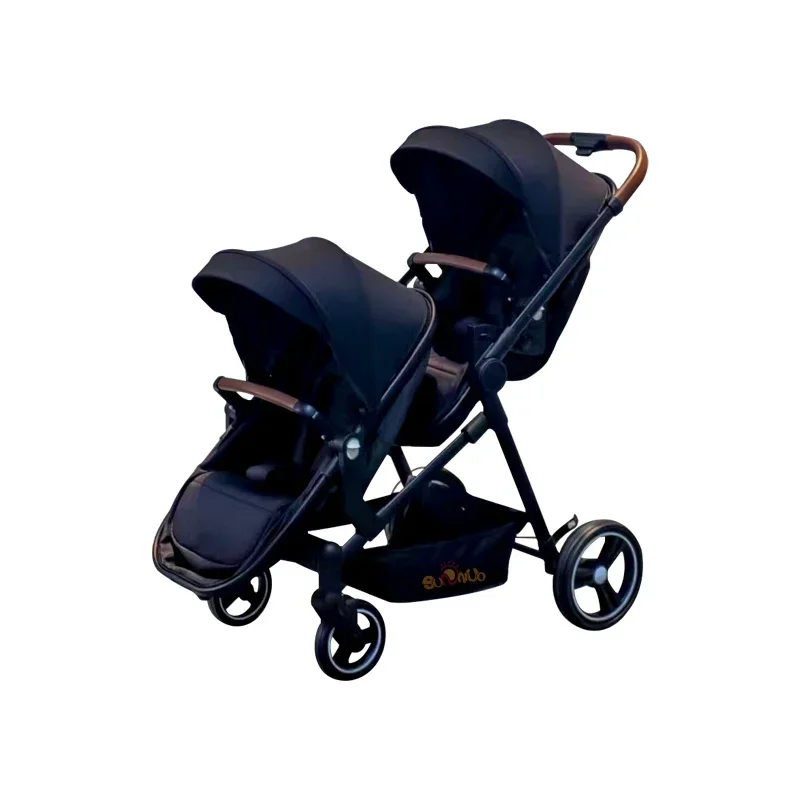 New Baby Stroller For Twins  and Kids Foldable And Easy to Carry Buggy WIth Wheels