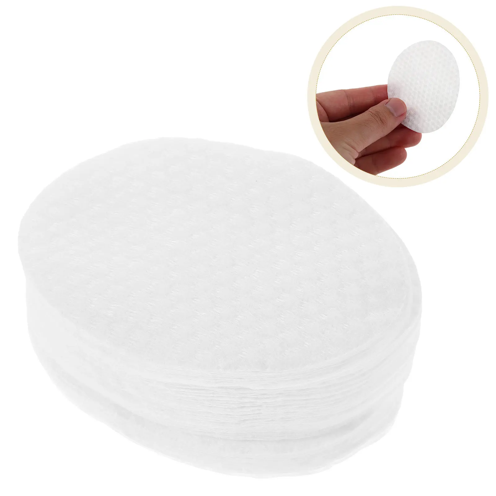 1200Pcs Salicylic Acid Exfoliating Pads Oval Disposable Face Pads for Gentle Skincare Deep Pore Cleansing Makeup Rounds