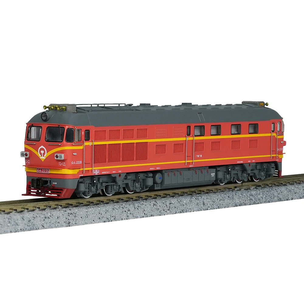 N Scale 1/160 Simulation Train Model DF4B Diesel Locomotive Upgraded Version Train Model Toy Gift