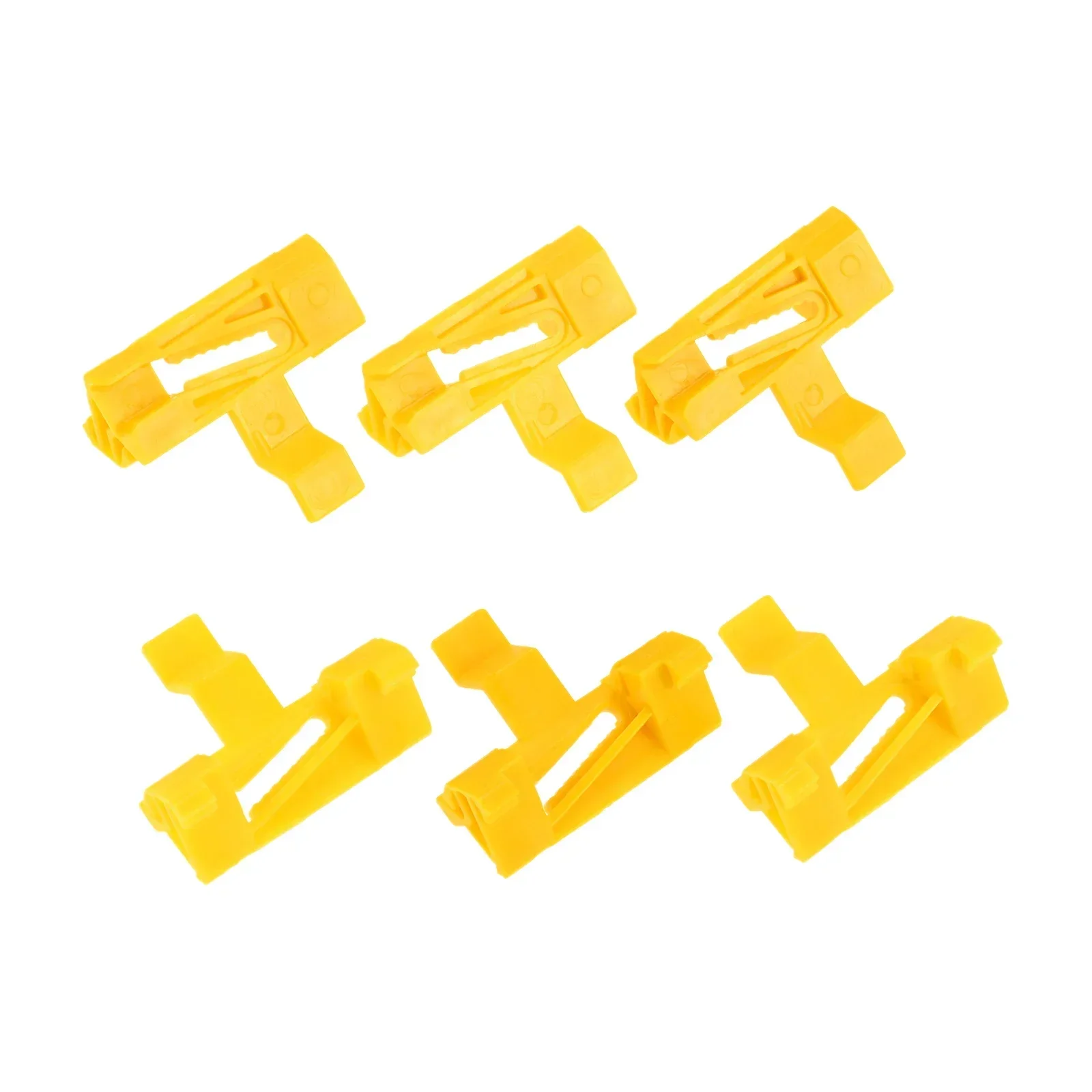 6Pcs 30678009 Plastic Car Windshield Moulding Side Trim Clips for Volvo S60 XC70 V70 2000-09 Auto Glass Decorative Mounting Clip