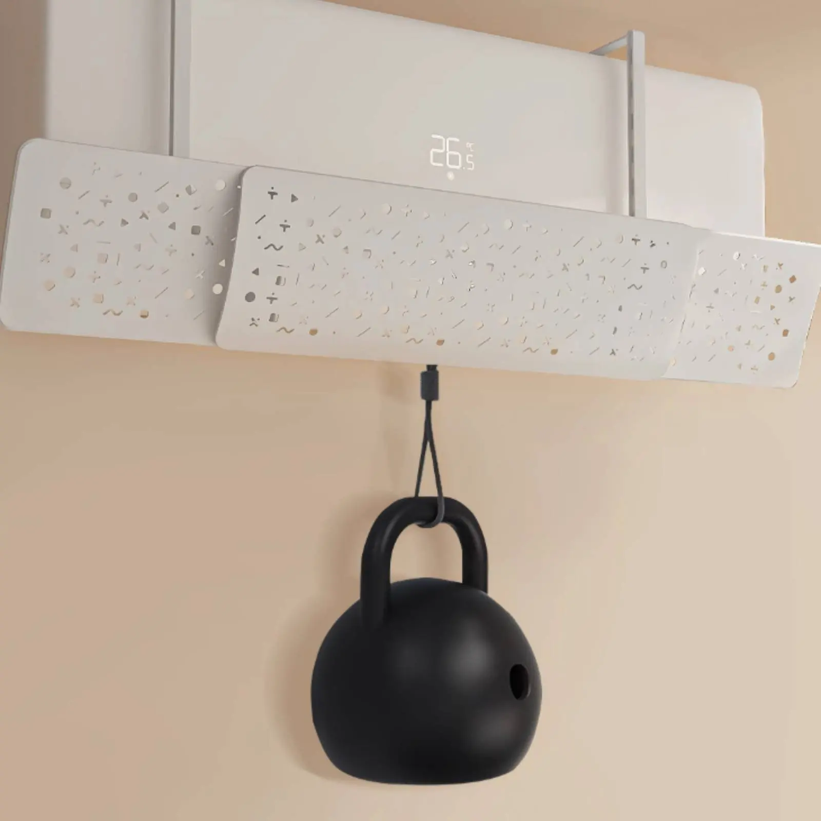 Deflector aire acondicionado para mascotas – Anti corriente frío sin taladrar - imagen 3