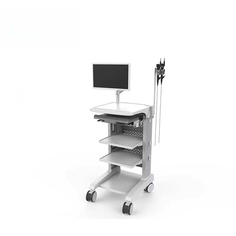 Hospital special equipment trolley, thickened metal structure, stable and durable medical instrument cart