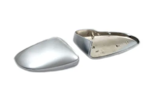 

Brush Aluminium Style Matte Chrome Side Mirror Replacement Cap For VW Volkswagen Passat CC