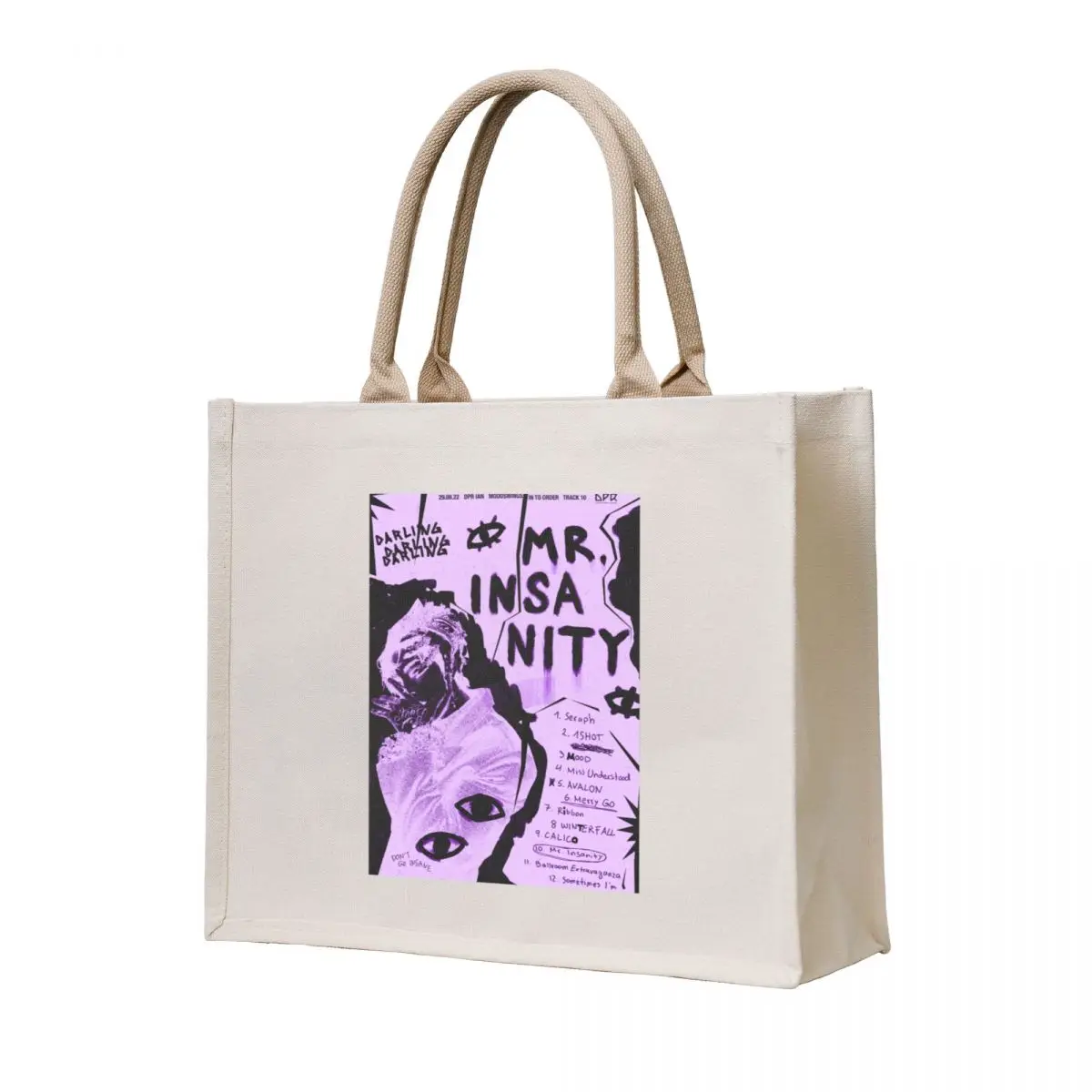 

DPR IAN, Mr Insanity Tote Bag great bag cloth bag woman reusable grocery bags tote bags cloth bags