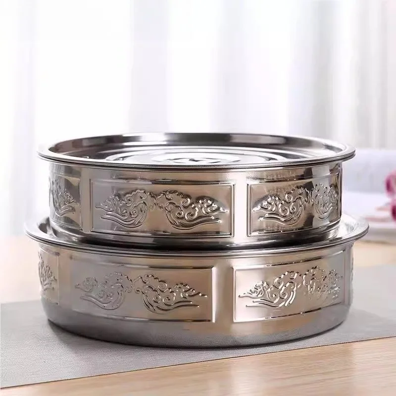 

Thiened из нержавеющей стали Cha Pi Круглый поднос для заваривания сухого чая для домашнего использования Маленький чайный столик Gaoan Gongfu Чайный сервиз круглый ape