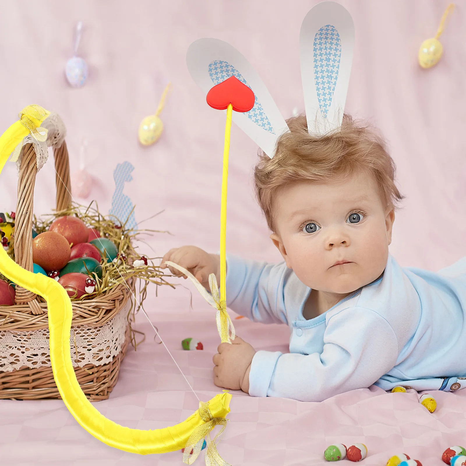 1 セットのキューピッドフォームの弓矢パーティー用品ギフトアイデアコスプレパフォーマンスステージ着用可能