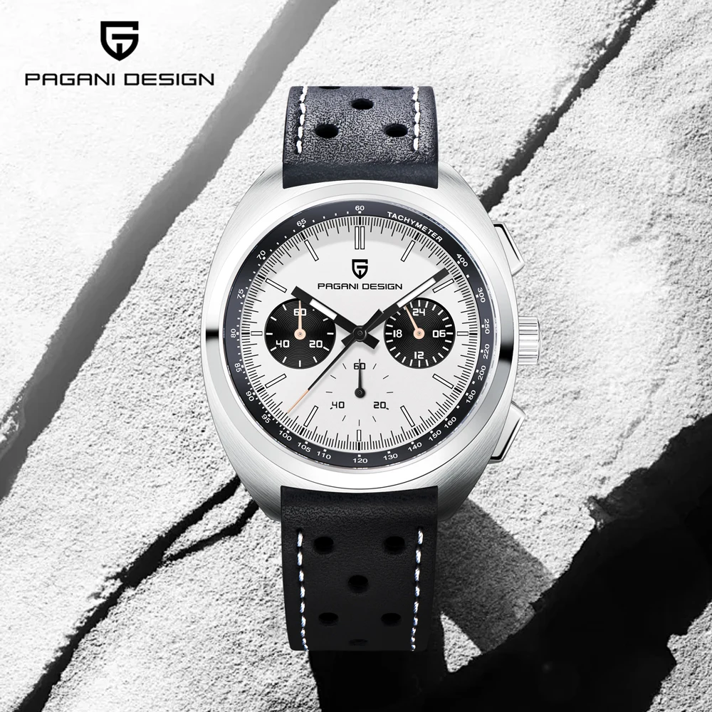 PAGANI DESIGN Men's Watch DD39 Luxury Quartz Watch For Men Fashion AR Sapphire Crystal Waterproof Luminous Stainless Steel Watch