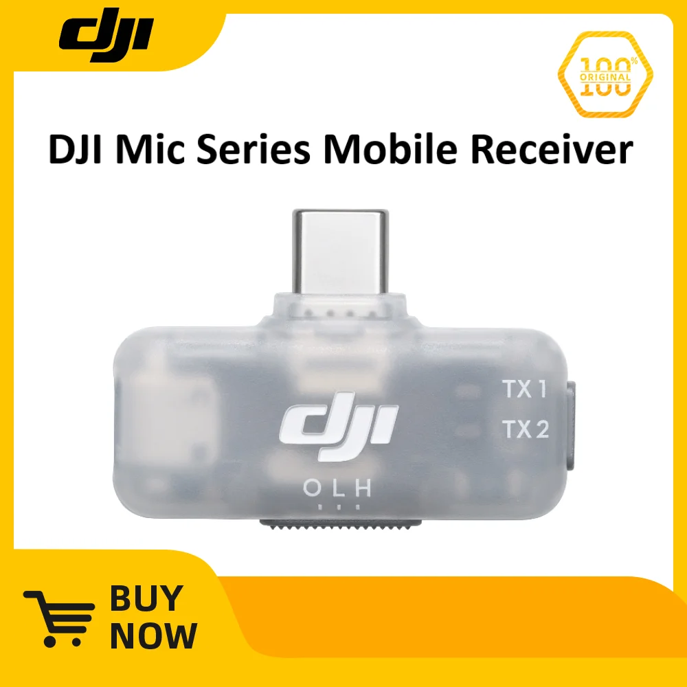 �y�Z�[�����zDJI Mic�V���[�Y�̌g�ѓd�b�p���V�[�o�[�́AMic 2�AMic 3�AMic Mini���M�@�iDJI�����j�ƌ݊���������܂��B