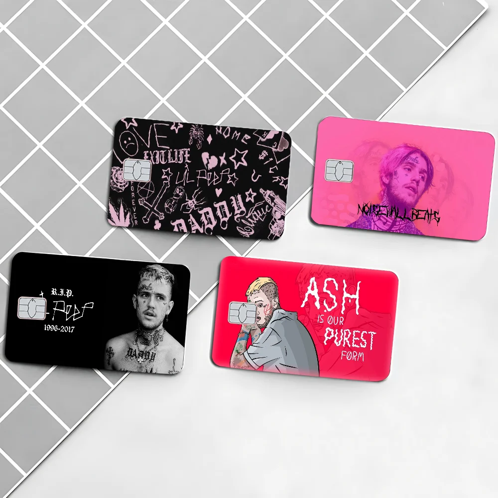 Lil Peep Lil Bo Peep Anime Spend Or Save Funny Shell On Off Ultra Thin No Fade Sticker Skin Cover Film For Debit Credit Card