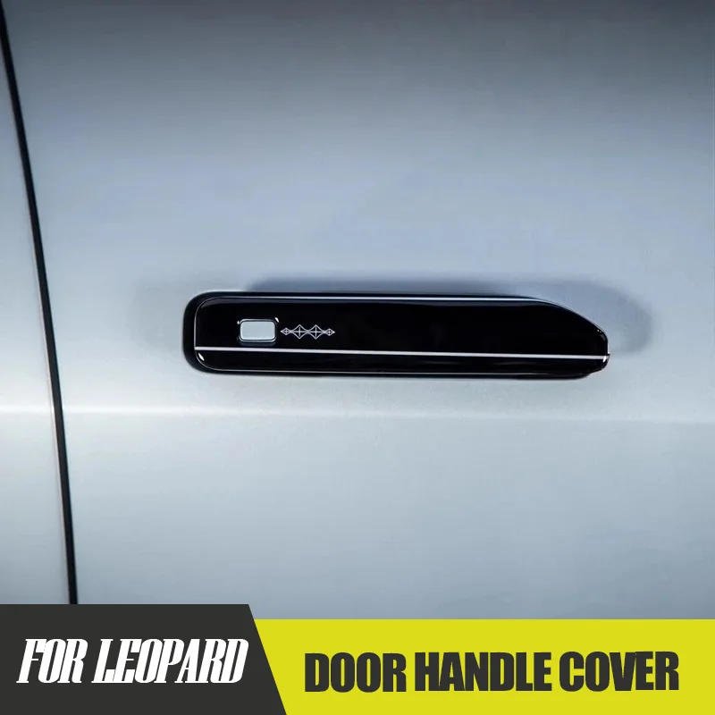 

Защитный чехол для дверной ручки для BYD Leopard 8, наклейка, полоски для предотвращения столкновений, наклейка на корпус, аксессуар для стайлинга