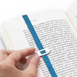 1 Pcs Flexible Bookmark Learning Stationery Unique Creative Nylon Tape Pointing Bookmark Elasticity Book Mark School Supplies