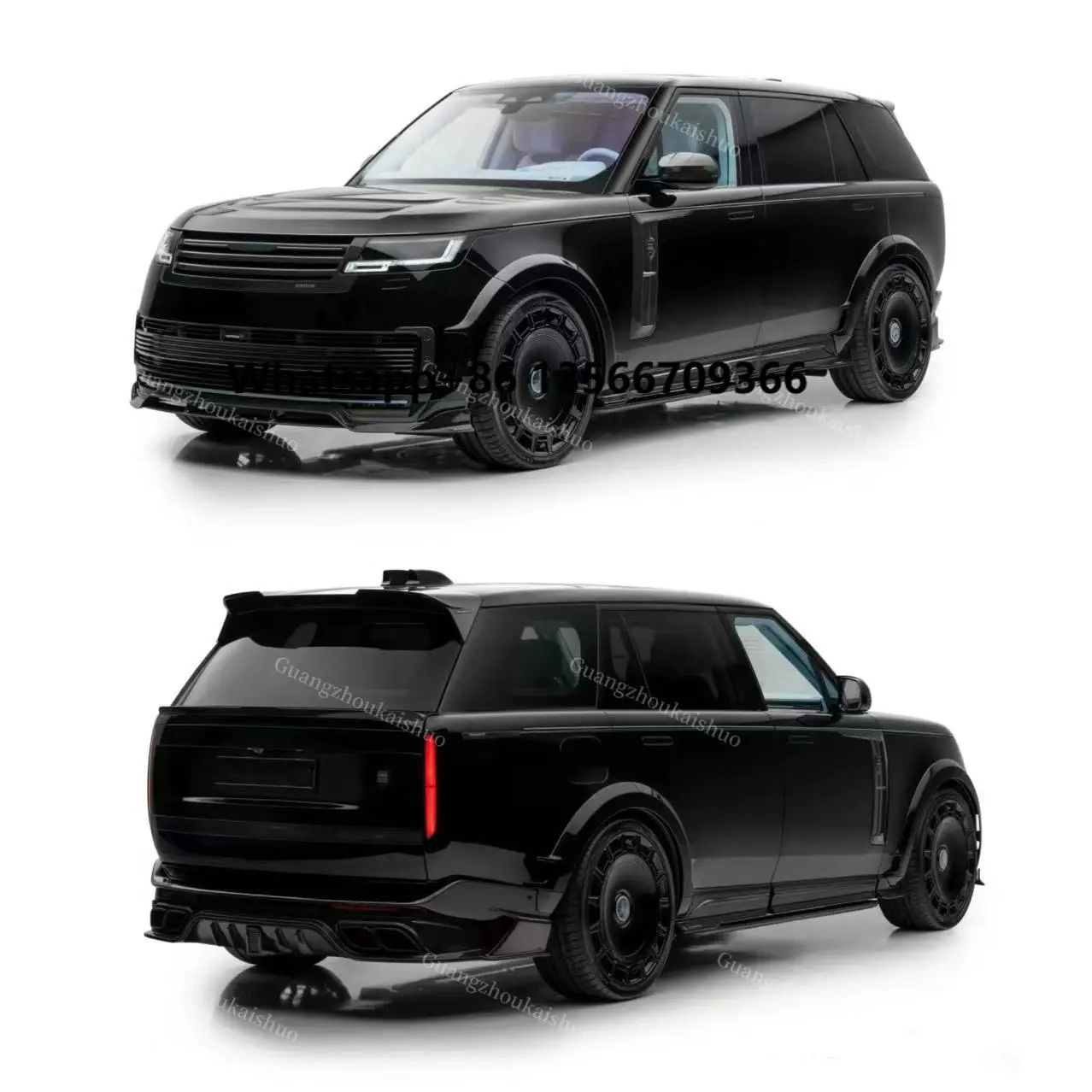 

Msy Style Body Kit Front Lip Bumper Grill Engine Bonnet Rear Diffuser for Land Rover Range Rover Vogue 2023+ Bodykit
