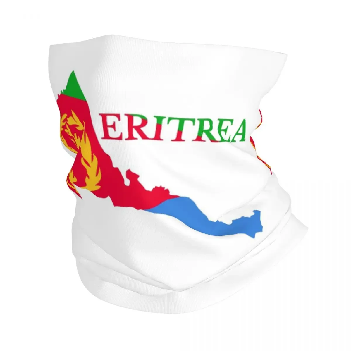 Bandeira da Eritreia Bandana Pescoço Gaiter Máscara impressa Cachecol Balaclava quente Ciclismo Unissex Adulto à prova de vento