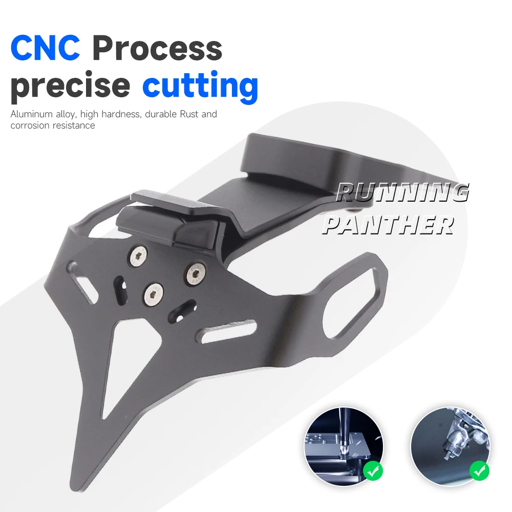 دراجة نارية لوحة ترخيص قوس لكاواساكي Z900 Z 900 z900 2018-2024 اكسسوارات الضوء الخلفي جبل رقم لوحة عدة