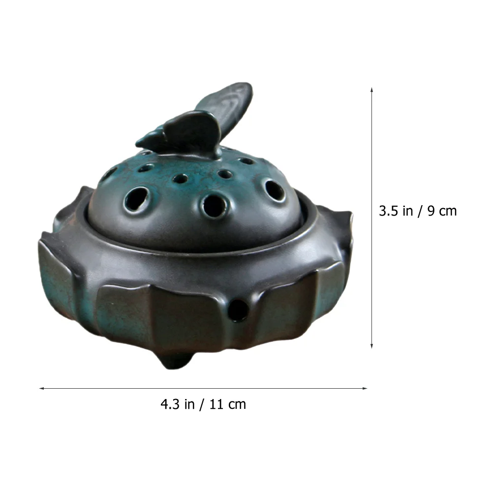 

Vintage Home Decor Practical Censer Small Aroma Burner Adornment Ceramic Decorative