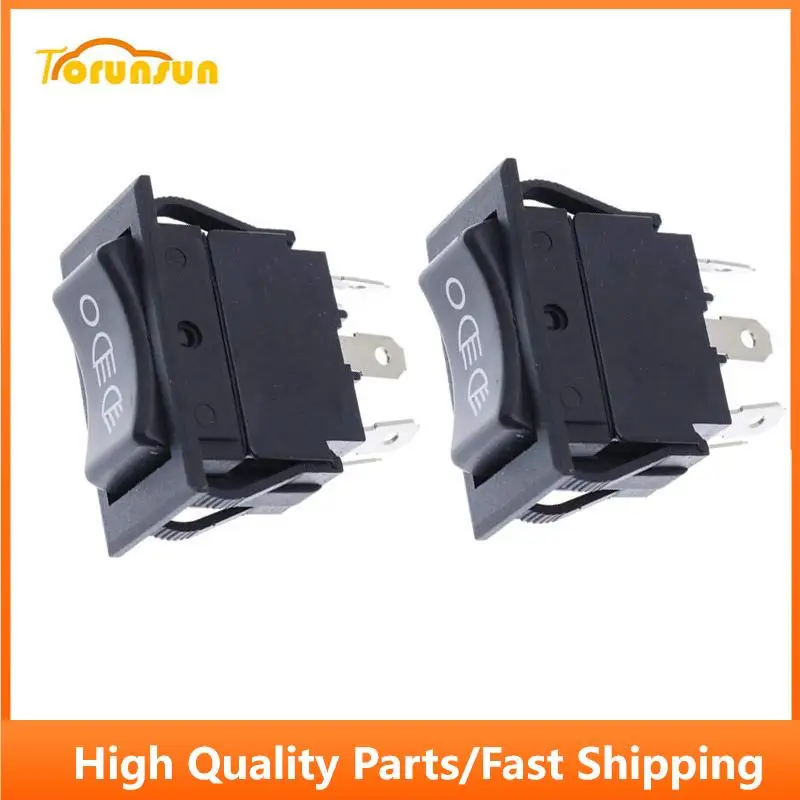 2PCS 6665410 Headlight Switch Fits Bobcat 453 553 645 653 753 763 773 843 853 863 993