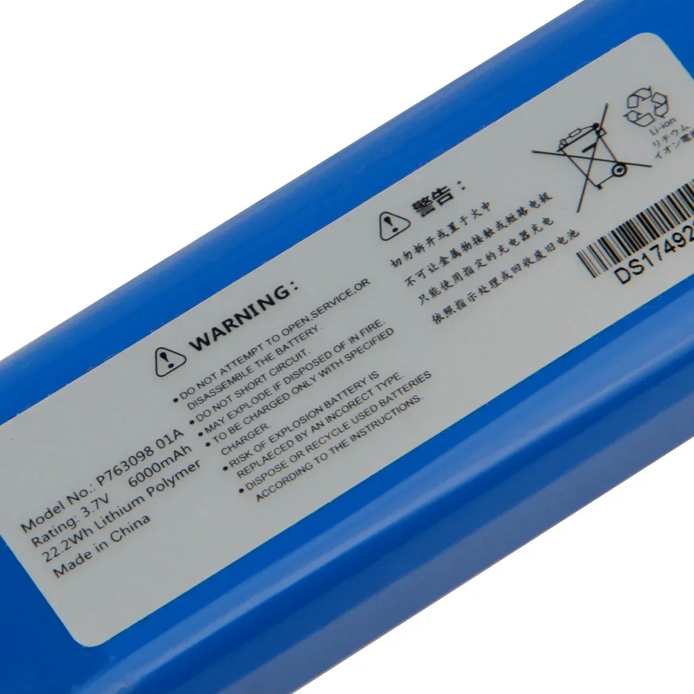 Replacement Battery P763098 01A 6000mAh For JBL Link 20 Link20 High Quality Batteries With Tool