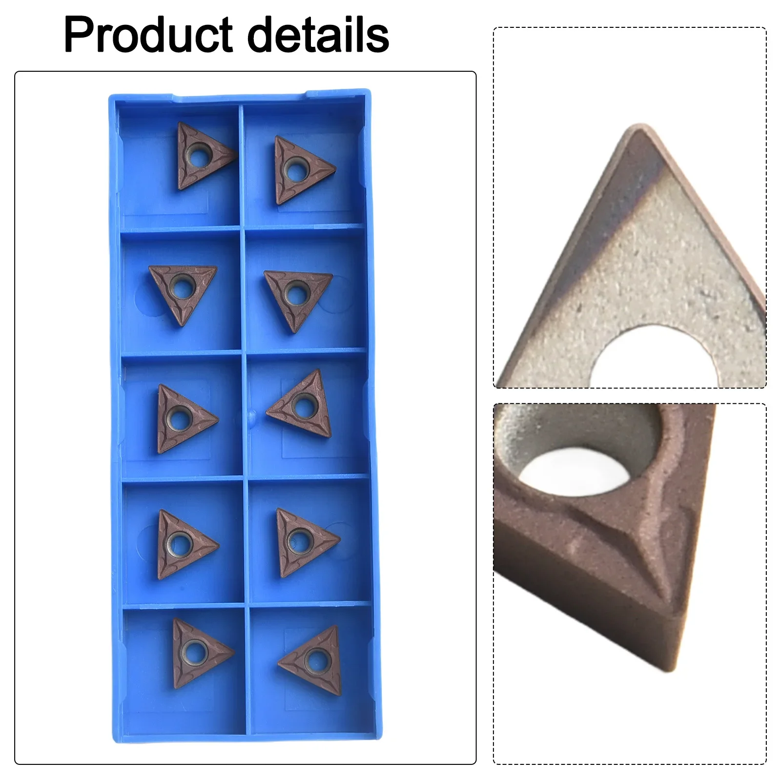 TCMT110204-HM Accurate and Smooth Finishing 10pcs TCMT2151 Milling Insert TCMT110204 HM 1125 Carbide Insert Blade